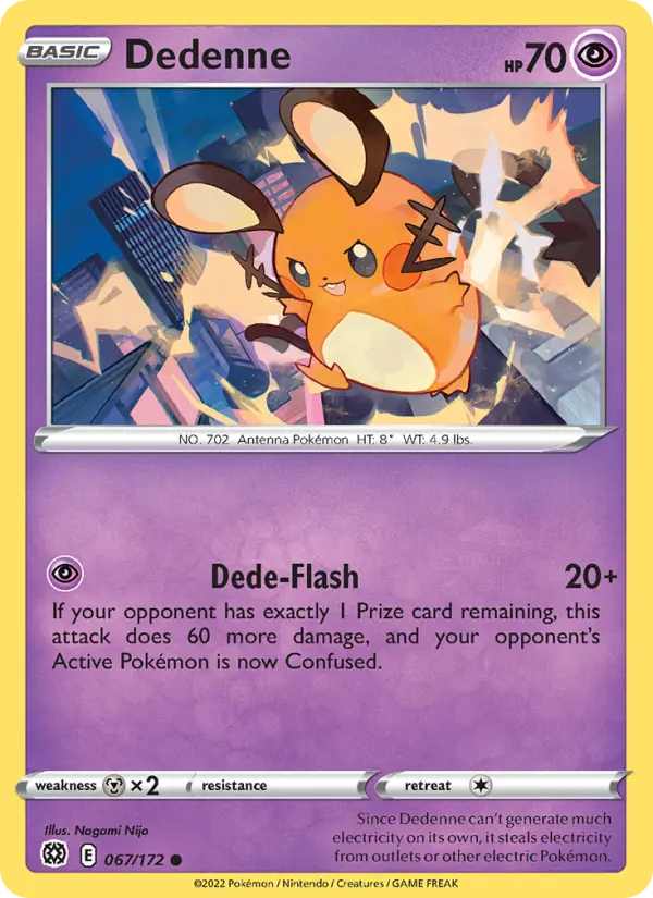 Dedenne from swsh9