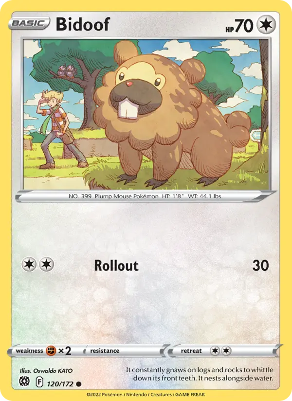 Bidoof from swsh9