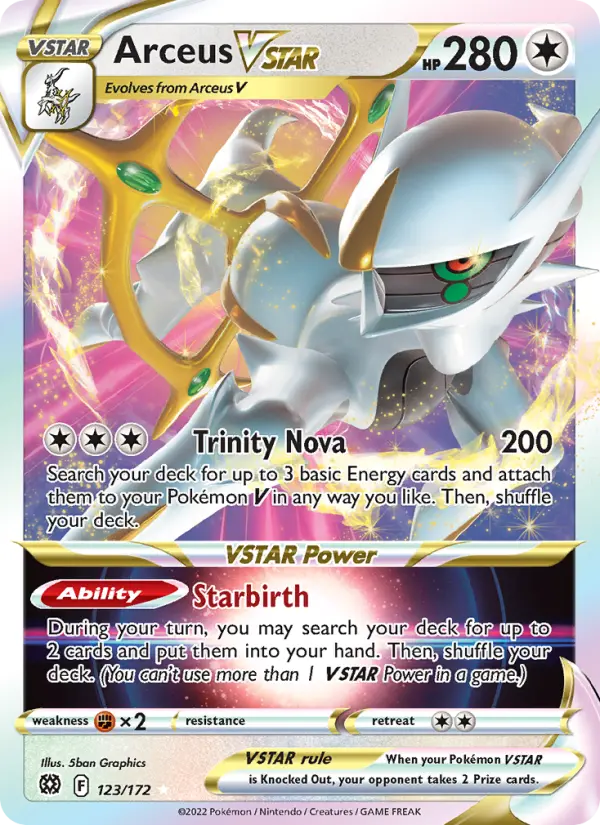 Arceus VSTAR from swsh9