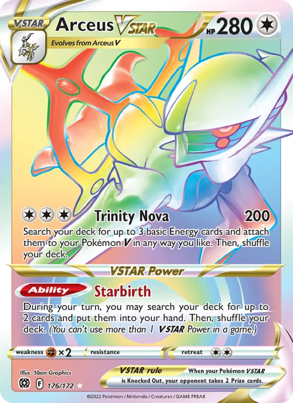 Arceus VSTAR from swsh9