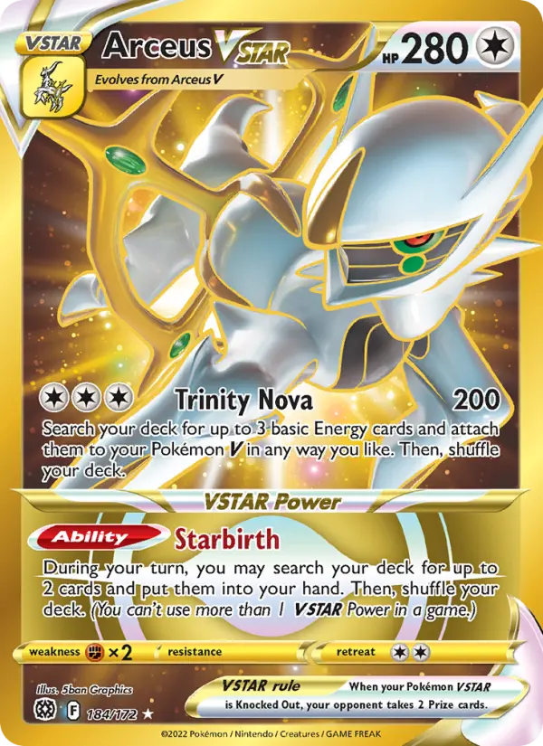 Arceus VSTAR from swsh9