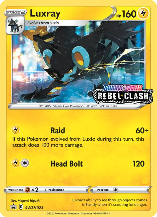 Luxray from swshp