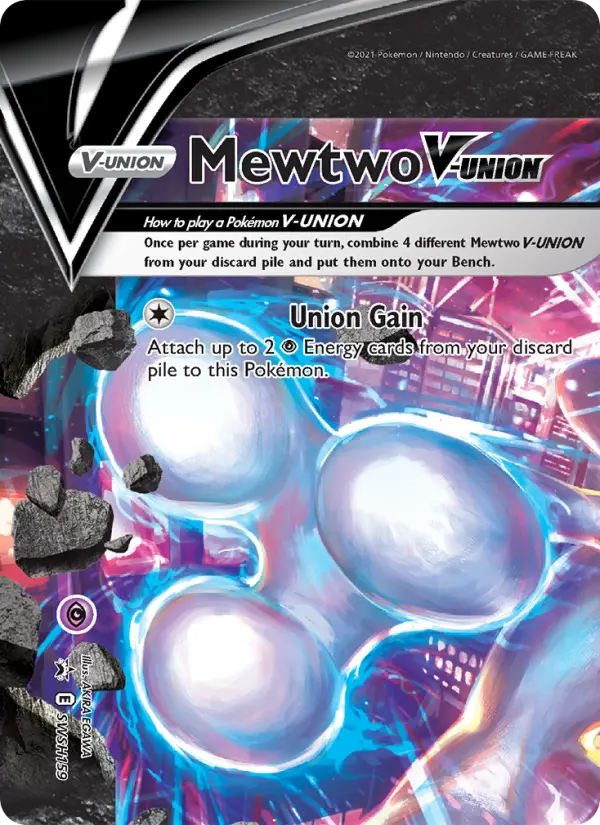 Mewtwo V-UNION from swshp