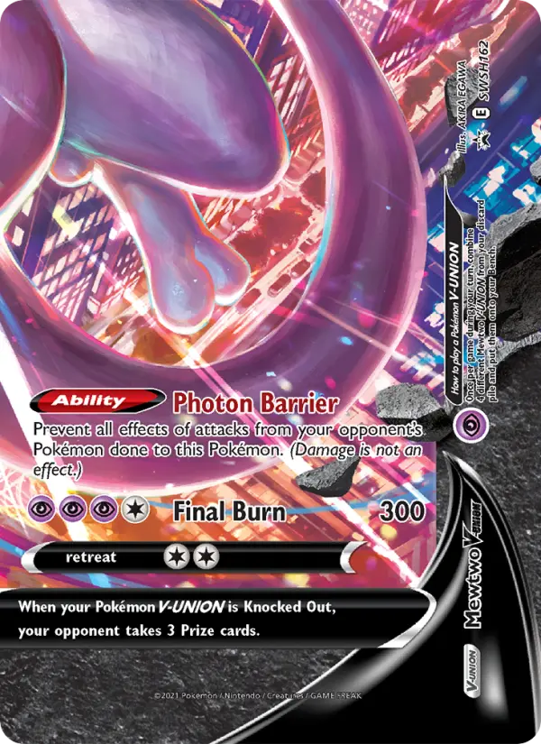 Mewtwo V-UNION from swshp