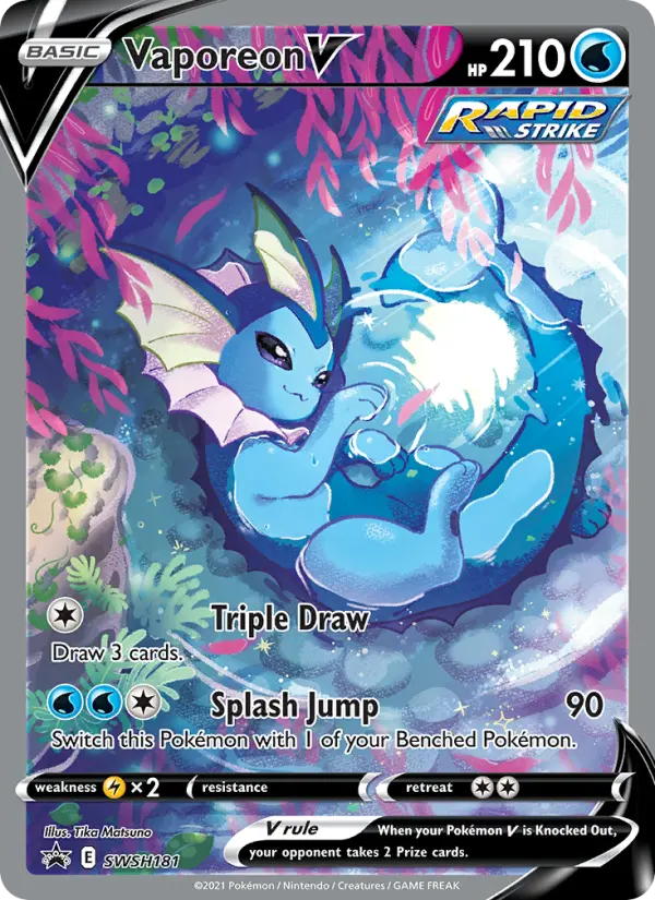 Vaporeon V from swshp