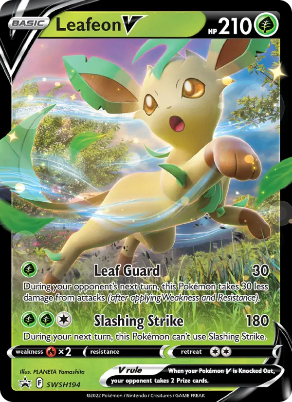 Leafeon V from swshp
