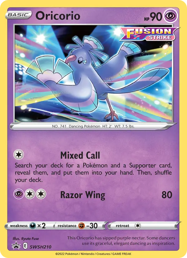 Oricorio from swshp