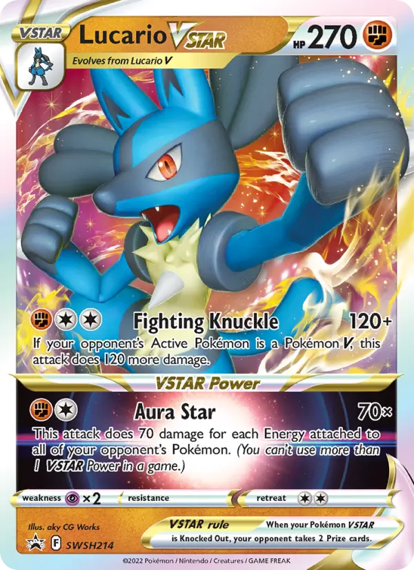 Lucario VSTAR from swshp