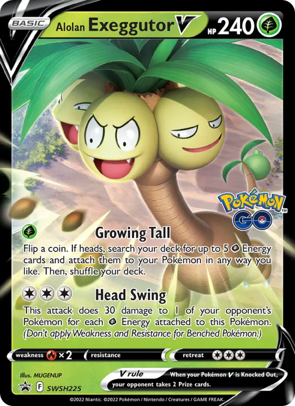 Alolan Exeggutor V from swshp