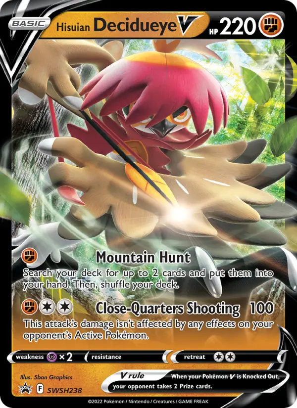 Hisuian Decidueye V from swshp