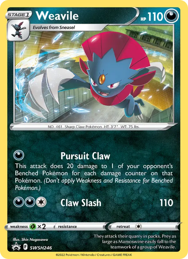 Weavile from swshp