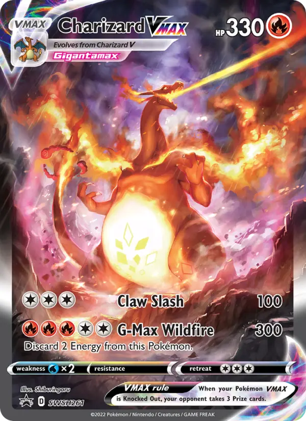 Charizard VMAX from swshp