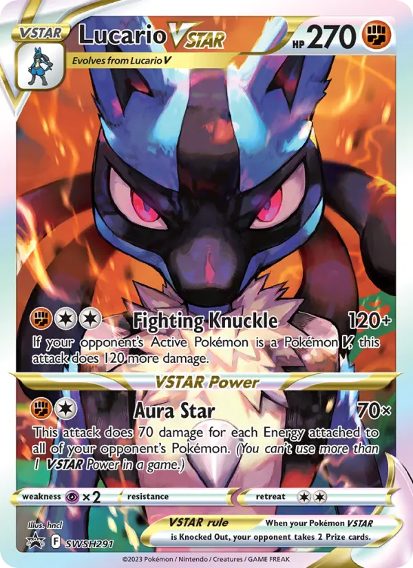 Lucario VSTAR from swshp