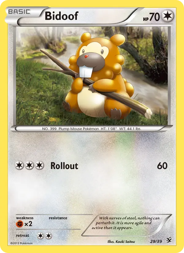 Bidoof from xy0