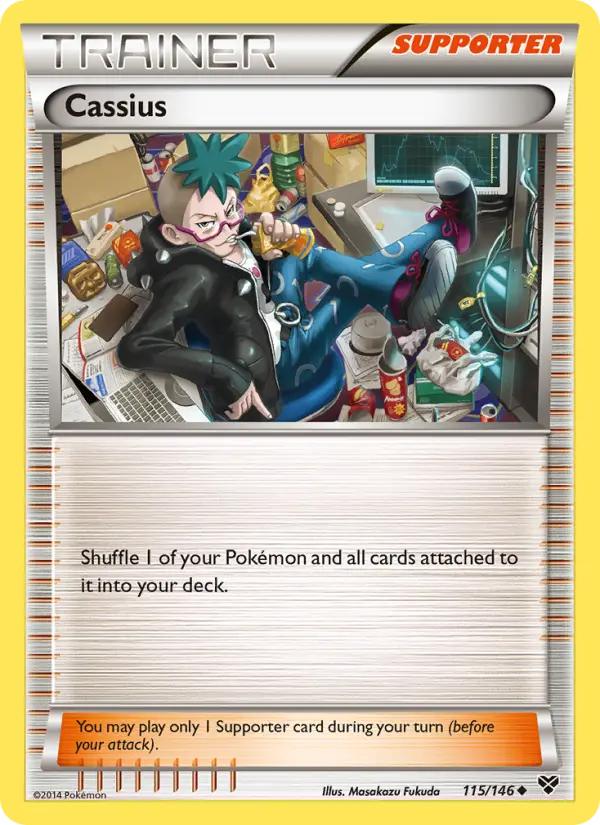 Cassius Pokemon card from XY