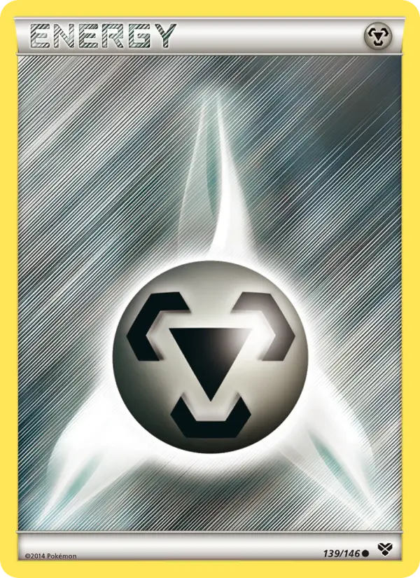 Metal Energy Pokemon card from XY