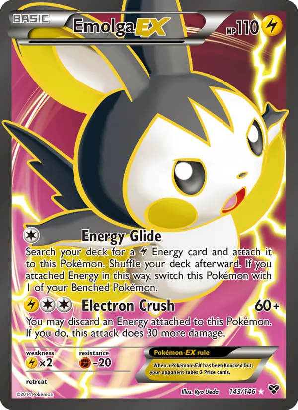 Emolga EX from xy1