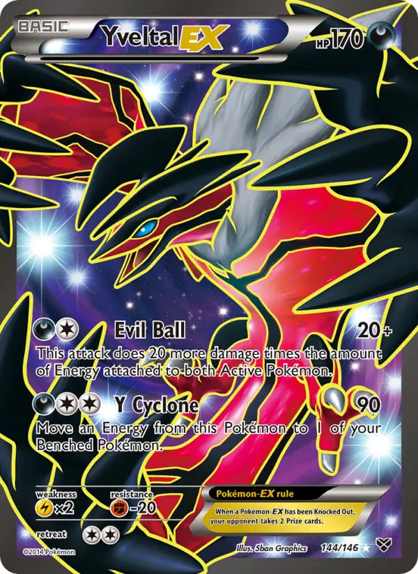 Yveltal EX from xy1