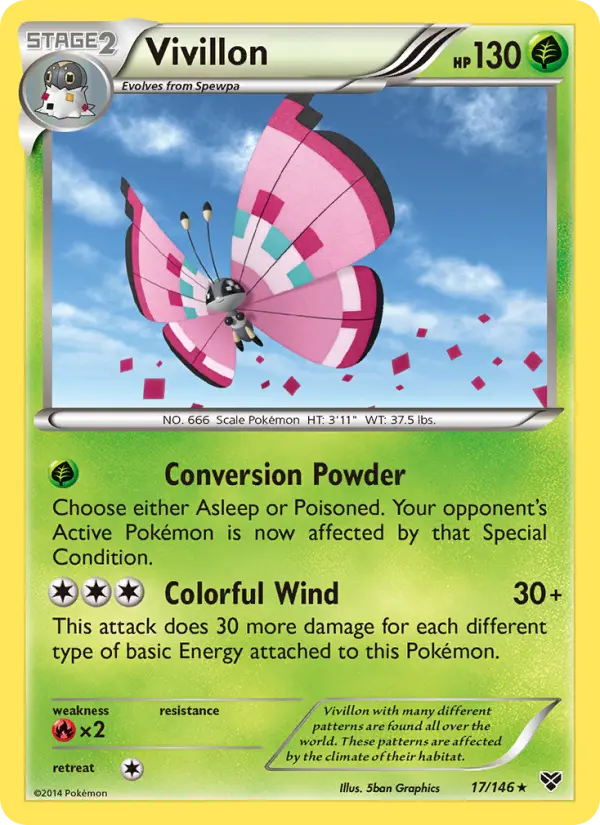 Vivillon from xy1