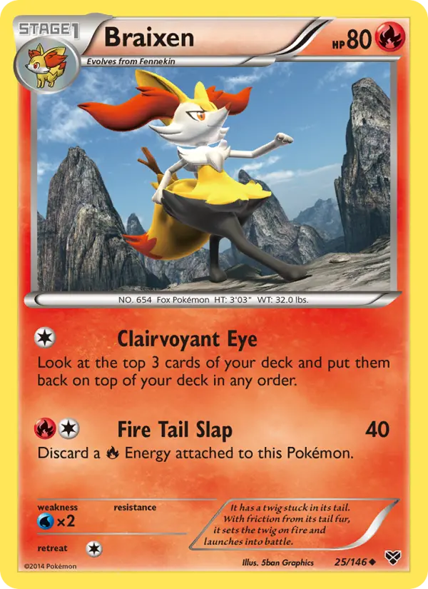 Braixen from xy1