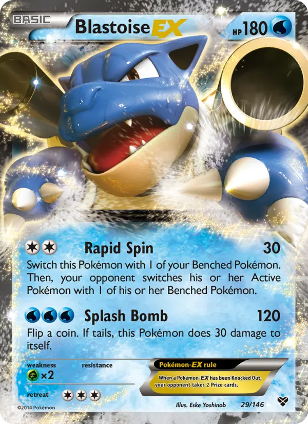 Blastoise EX from xy1