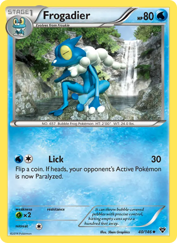 Frogadier from xy1