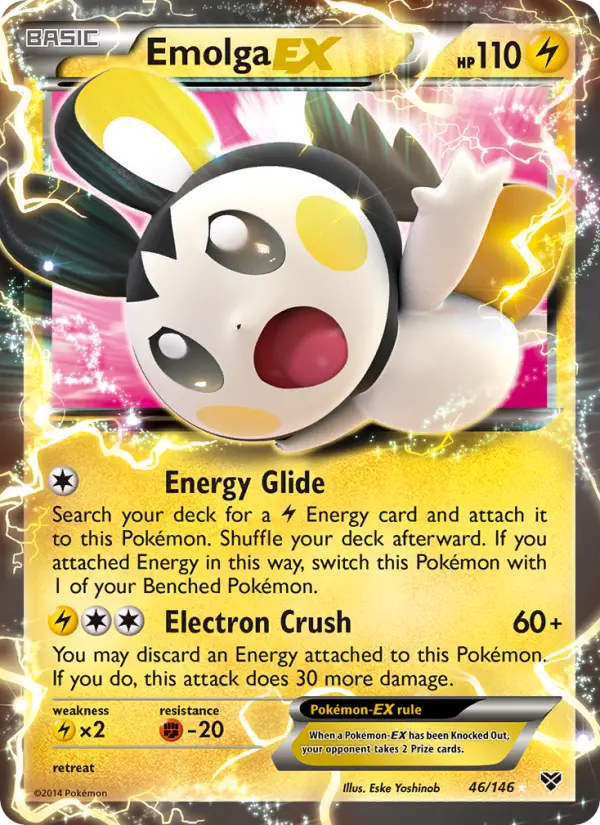 Emolga EX from xy1