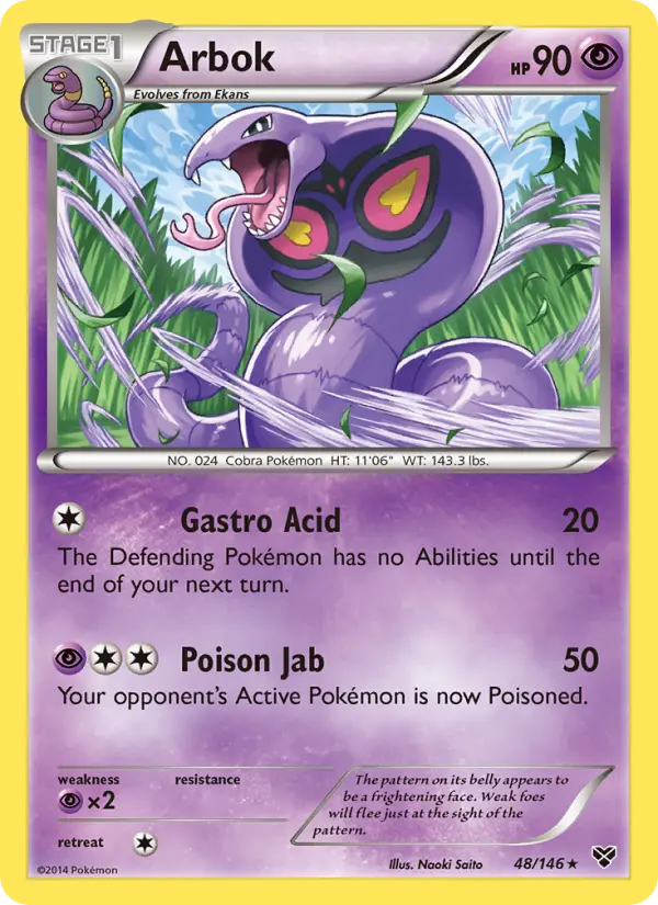 Arbok from xy1