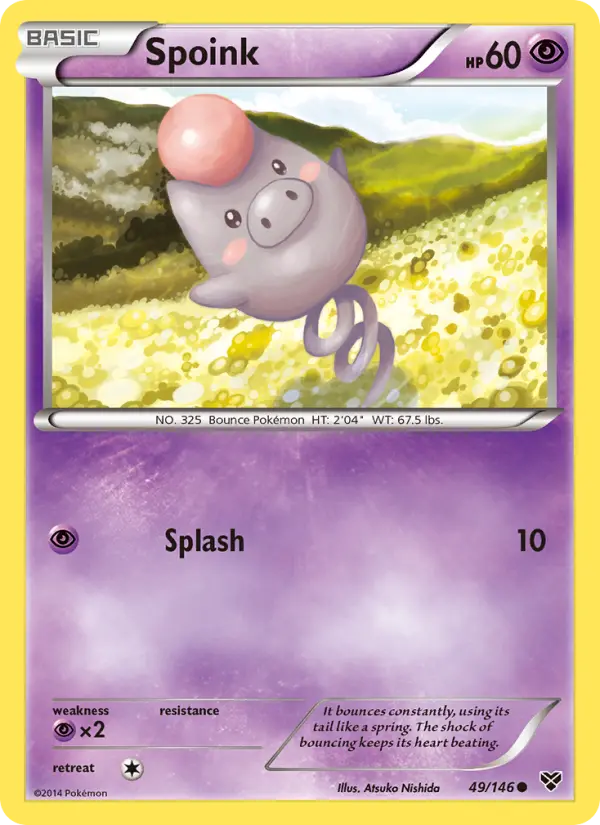 Spoink from xy1