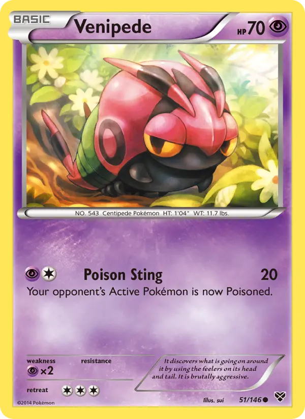 Venipede from xy1