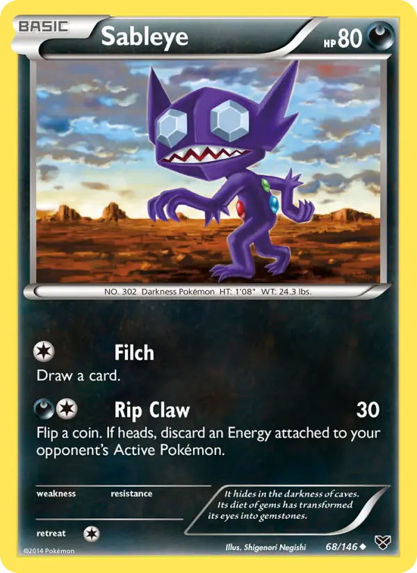 Sableye from xy1