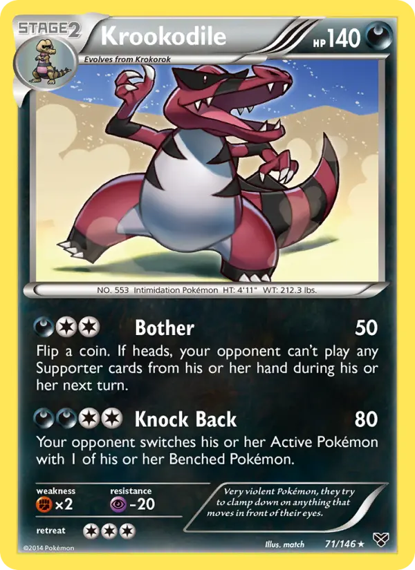 Krookodile from xy1