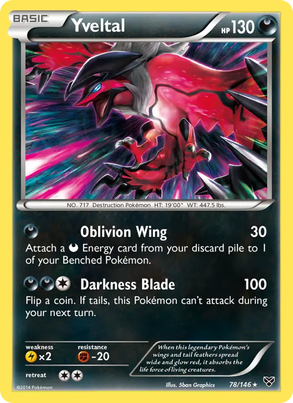Yveltal from xy1