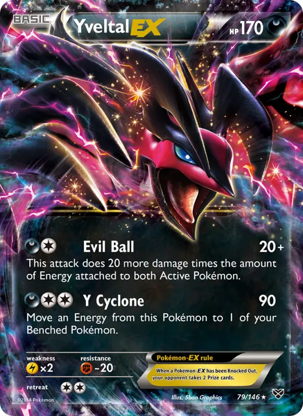 Yveltal EX from xy1