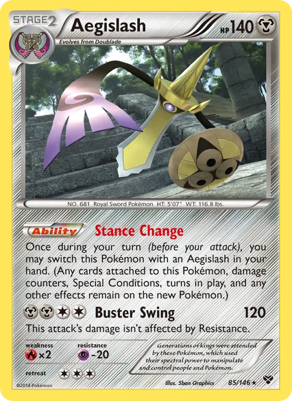 Aegislash from xy1