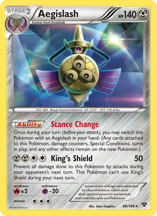 Aegislash from xy1
