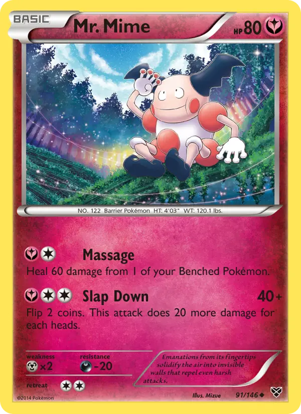 Mr. Mime from xy1