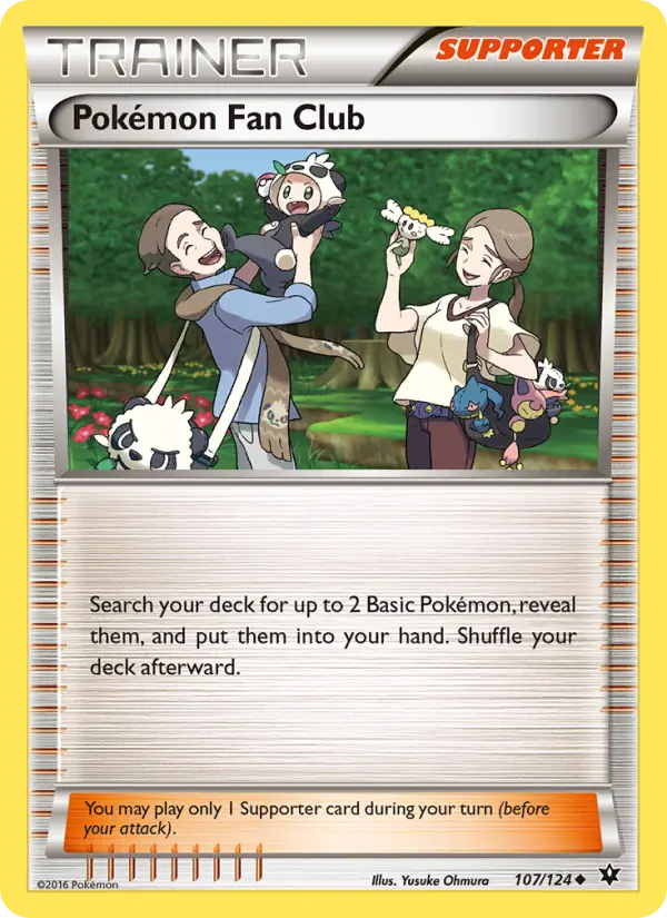 Pokémon Fan Club from xy10
