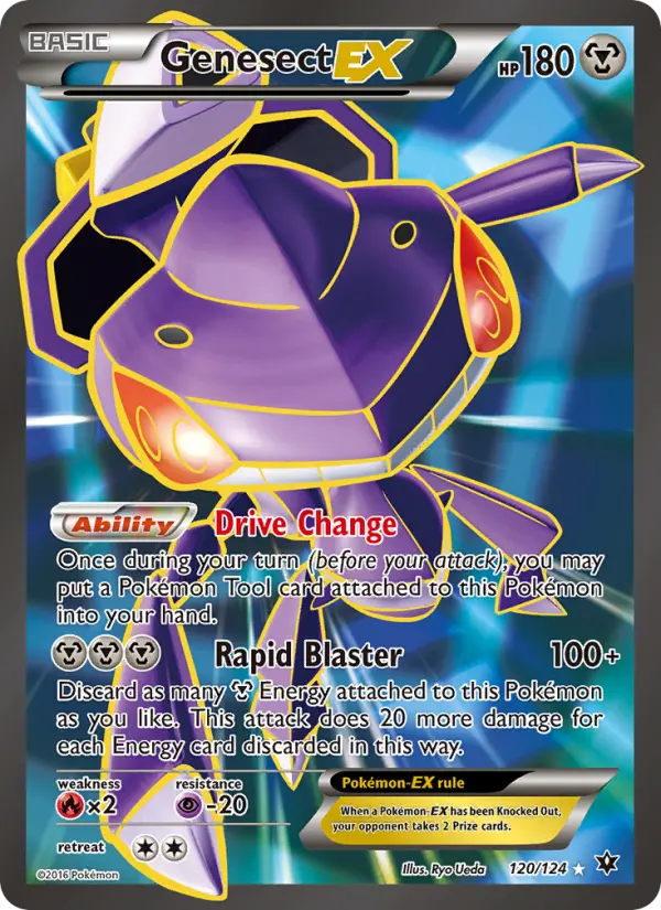 Genesect EX from xy10