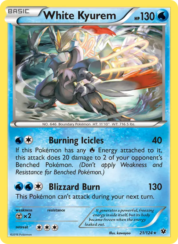 White Kyurem from xy10