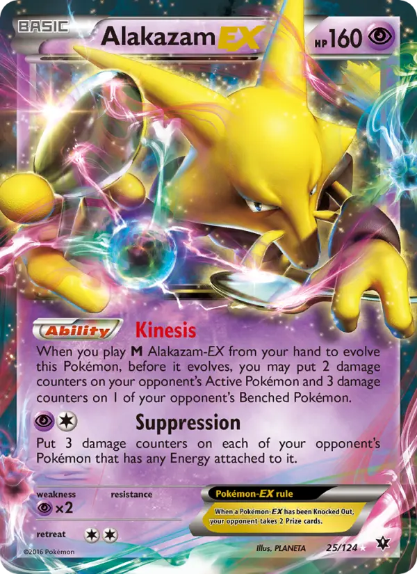 Alakazam EX from xy10