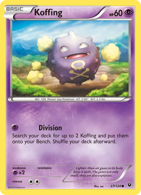 Koffing from xy10
