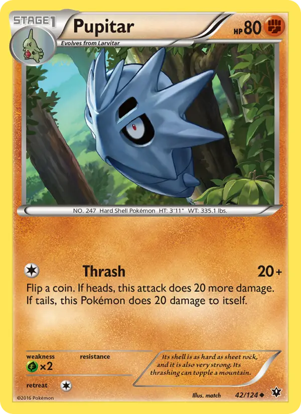 Pupitar from xy10