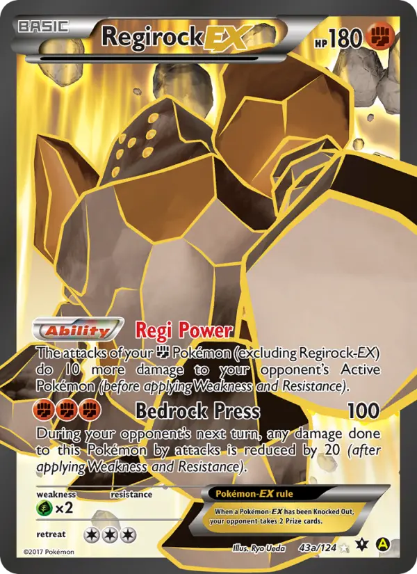 Regirock EX from xy10