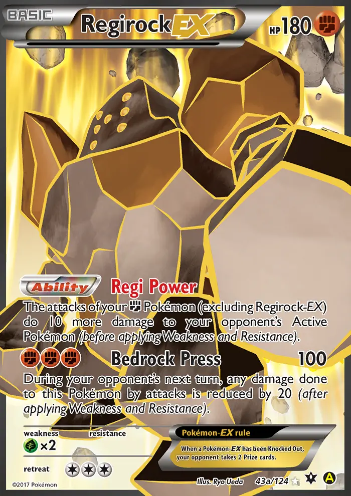 Regirock EX from xy10