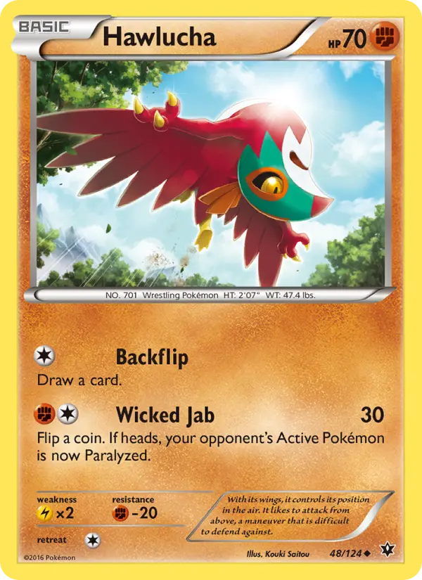 Hawlucha from xy10