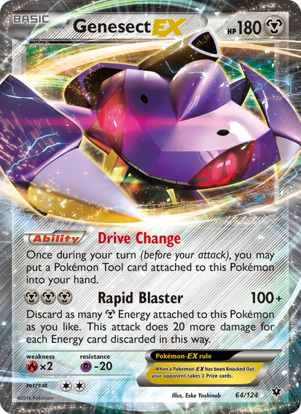 Genesect EX from xy10
