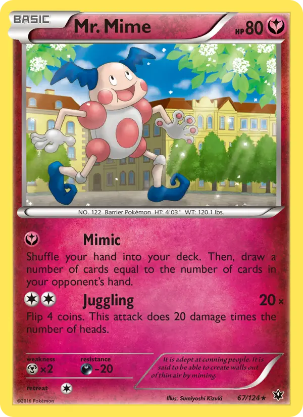Mr. Mime from xy10