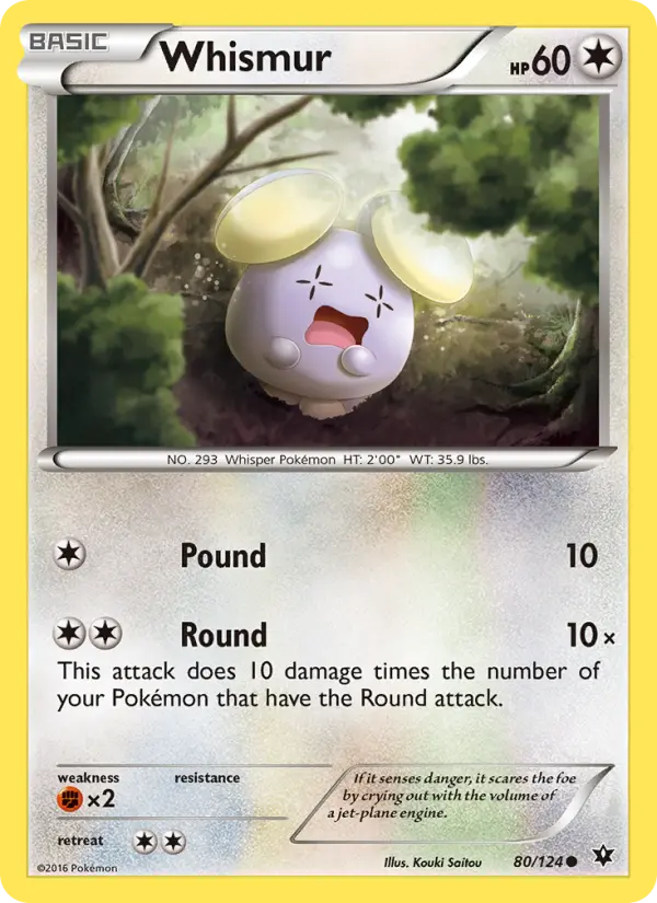 Whismur from xy10