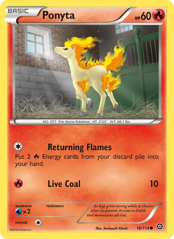 Ponyta from xy11